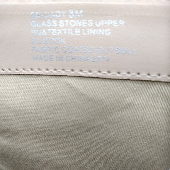 Betsey Johnson Size 8 Cady Rhinestones Embellished Block Heel Ankle Booties - Picture 14 of 15